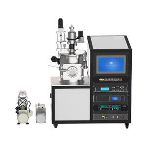 Machine de revêtement par pulvérisation magnétron DC RF à double cible avec type de cible inférieure pour films diélectriques